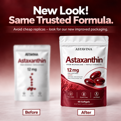 Astavina Astaxanthin 12mg Softgels