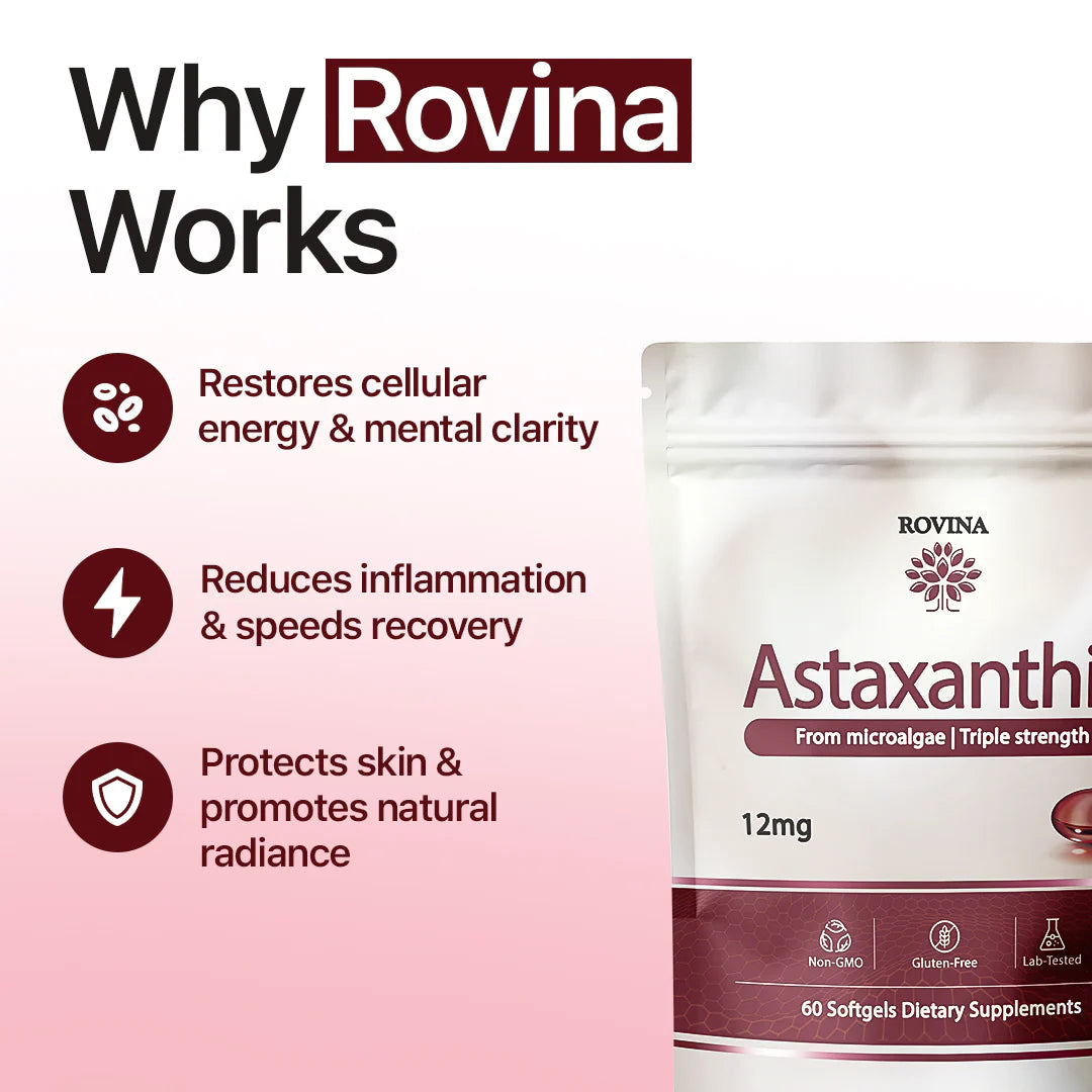 Astavina Astaxanthin 12mg Softgels
