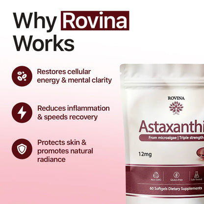 Astavina Astaxanthin 12mg Softgels