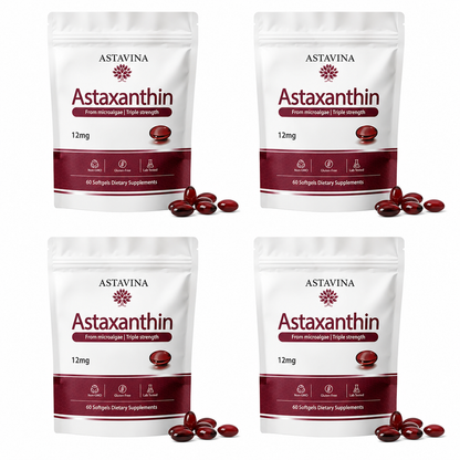 Astavina Astaxanthin 12mg Softgels