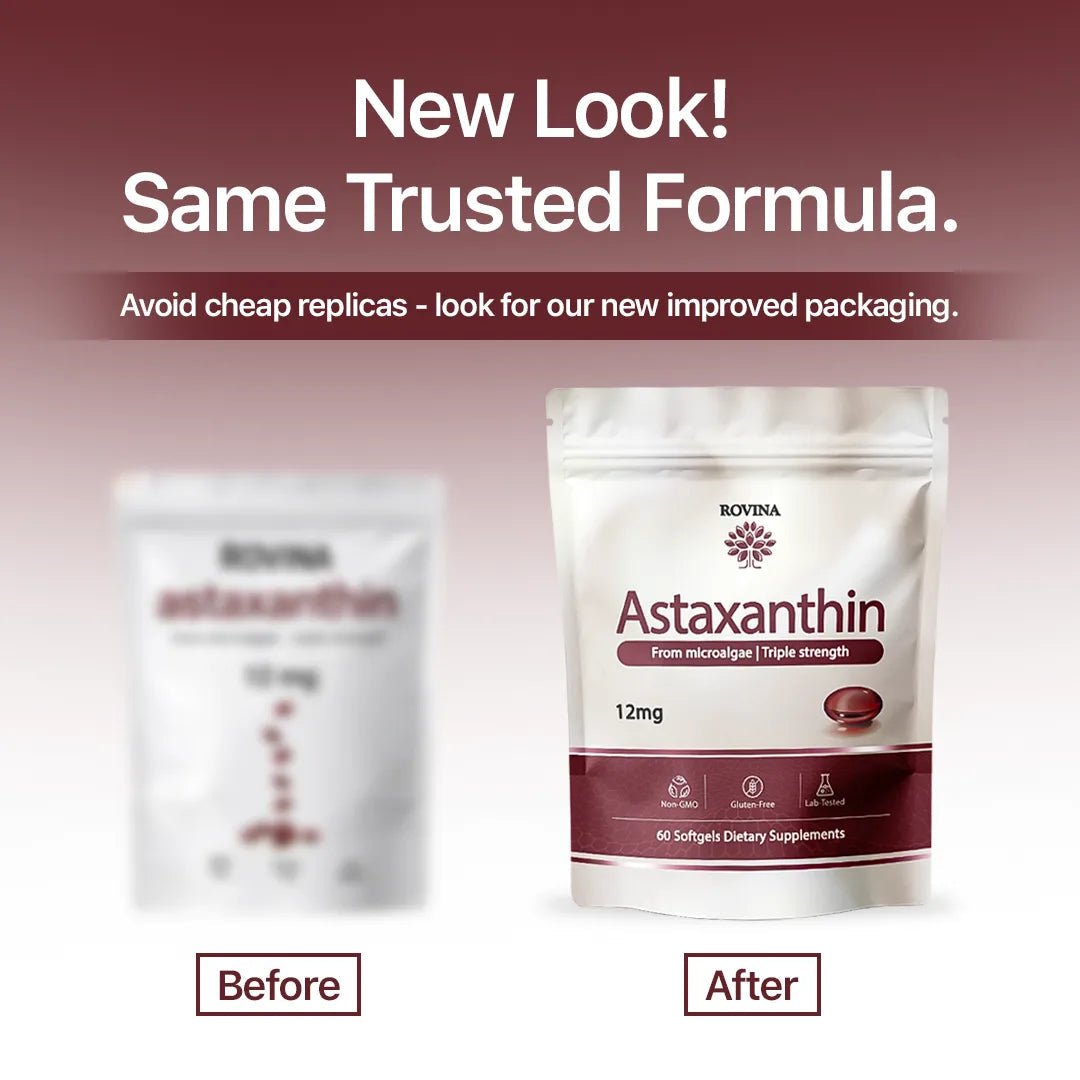 Astavina Astaxanthin 12mg Softgels