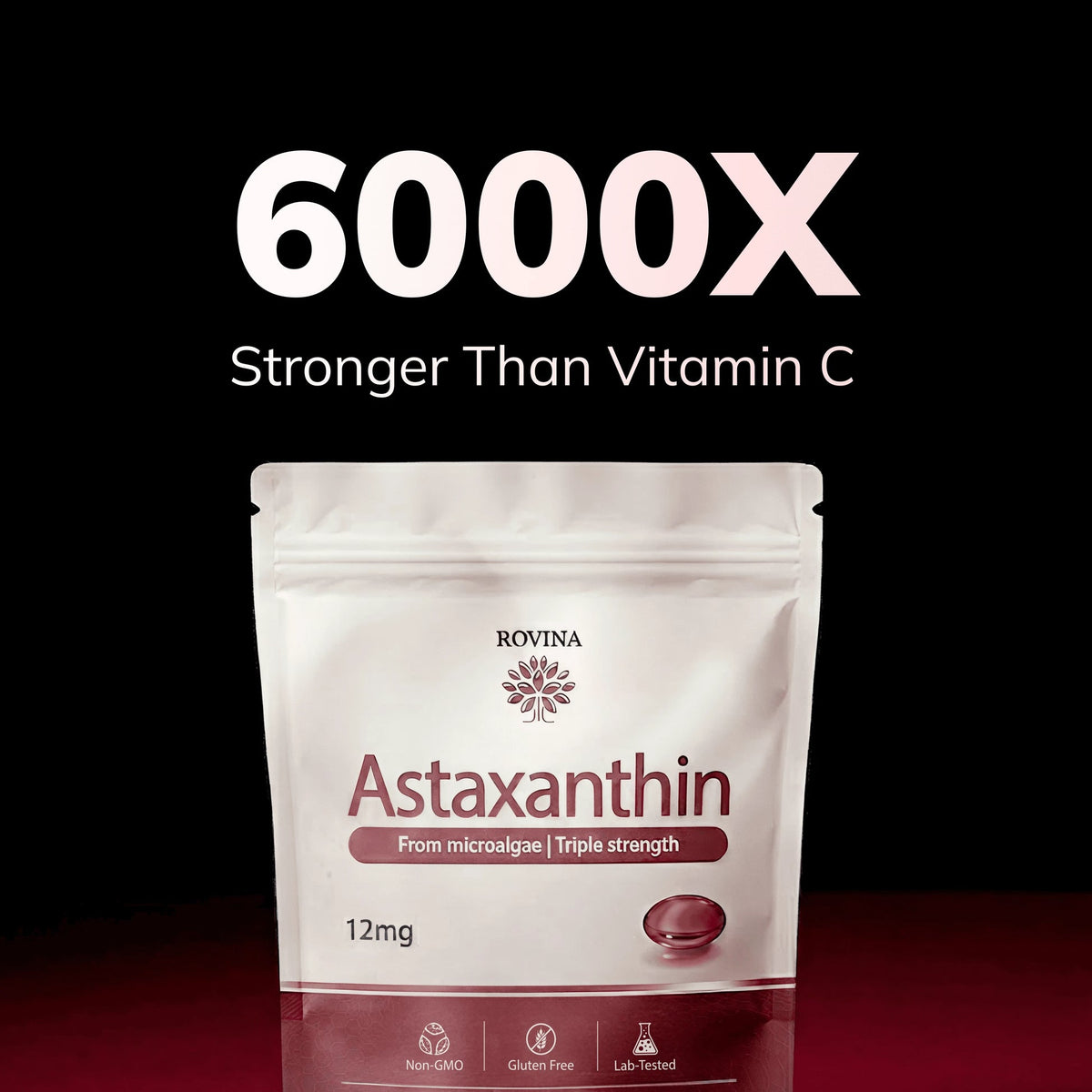 Astavina Astaxanthin 12mg Softgels