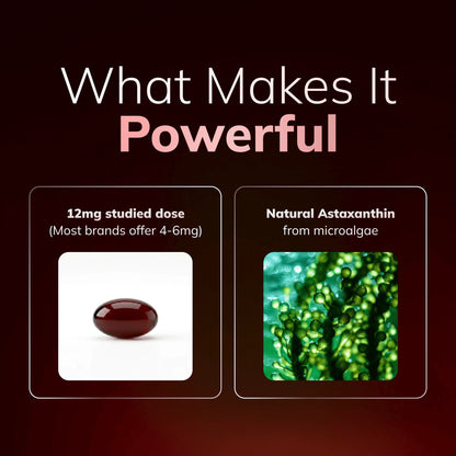 Astavina Astaxanthin 12mg Softgels